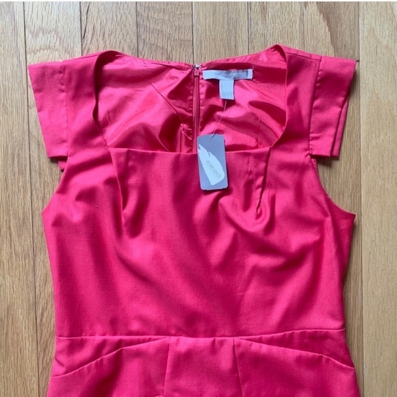 Size LG NWT Hot Pink Formal Mini Dress - Picture 4 of 8